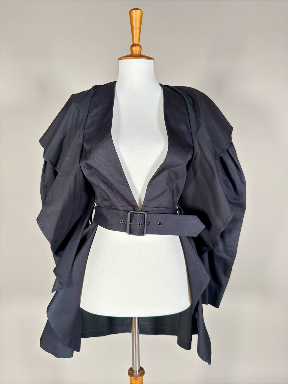 BCBGMaxAzria Black Label Satin Jacket